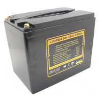 Аккумулятор LiFePO4 24v36ah 2400w max пластик